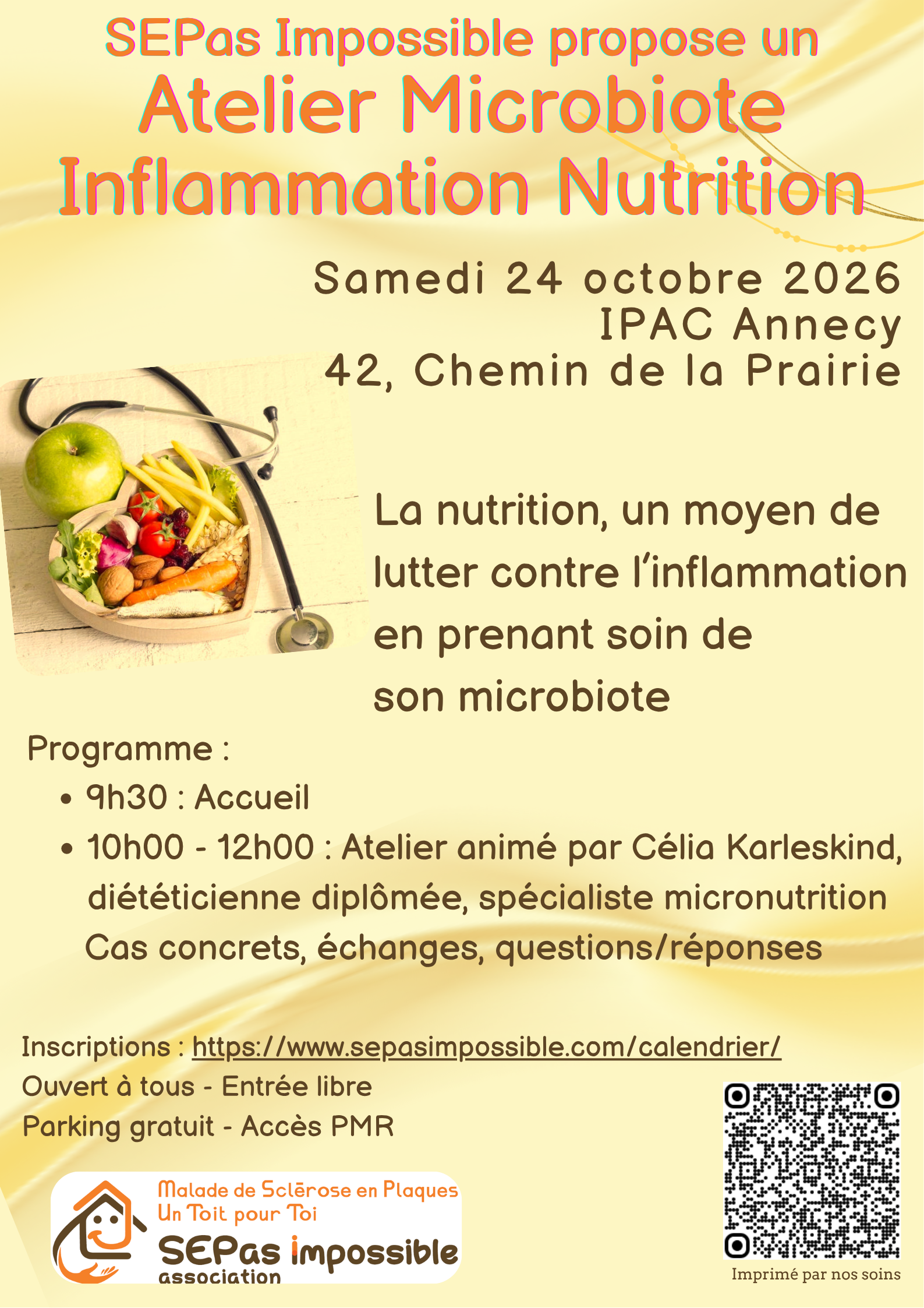 Atelier Nutrition anti-inflammatoire
